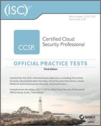 Cover of '(ISC)2 CCSP Certified Cloud Security Professional Official Practice Tests'