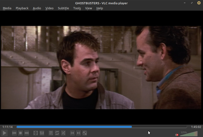 Peter Venkman talking to Ray Stanz in 'Ghostbusters'.