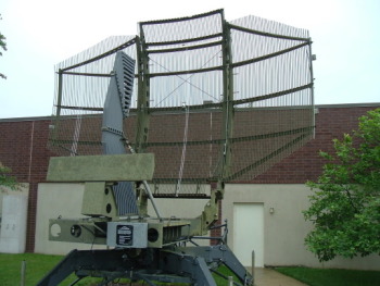 Radar dish at electronics museum near BWI airport.