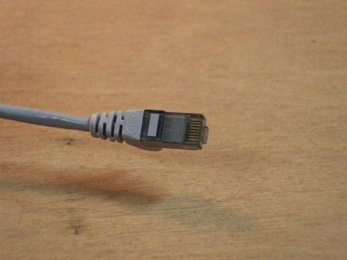 Category 6 (or cat-6) Ethernet cable.
