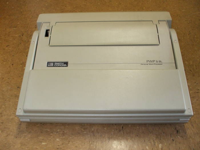 Quick Disk media recovery on a Smith-Corona Personal Word Processor.