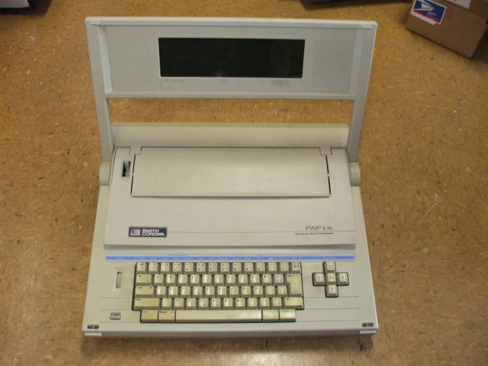 Quick Disk media recovery on a Smith-Corona Personal Word Processor.