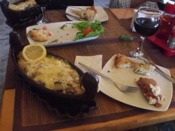 Bulgarian food and wine.