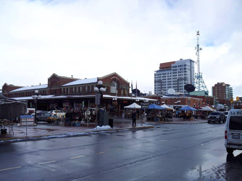 ByWard Market in Ottawa.