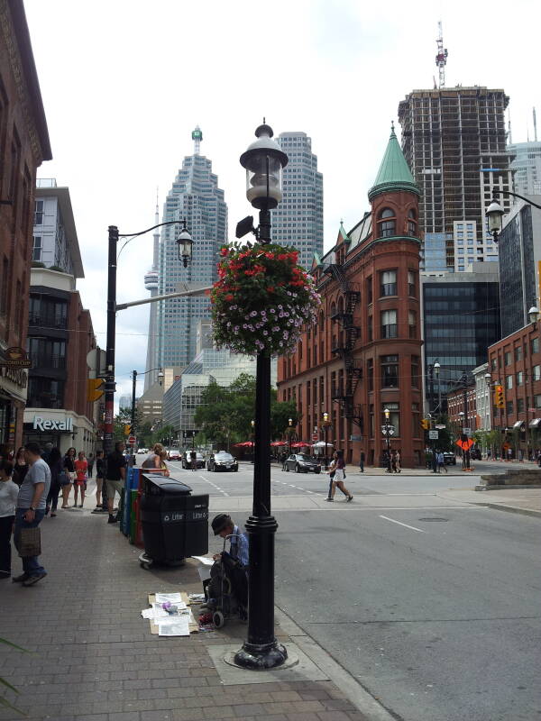 Old Town area of Toronto.