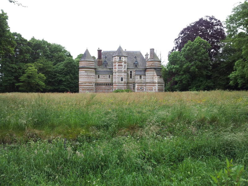 Château de Bosmelet, built in 1632.