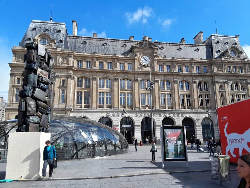 Gare Saint-Lazare in Paris.