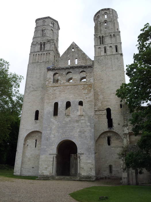 Jumièges Abbey.