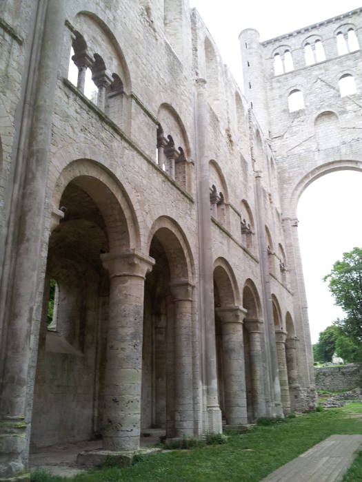 Jumièges Abbey.