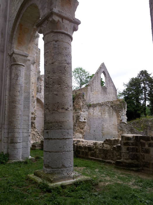 Jumièges Abbey.