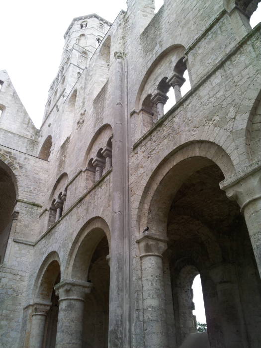Jumièges Abbey.