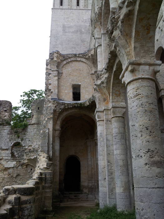 Jumièges Abbey.