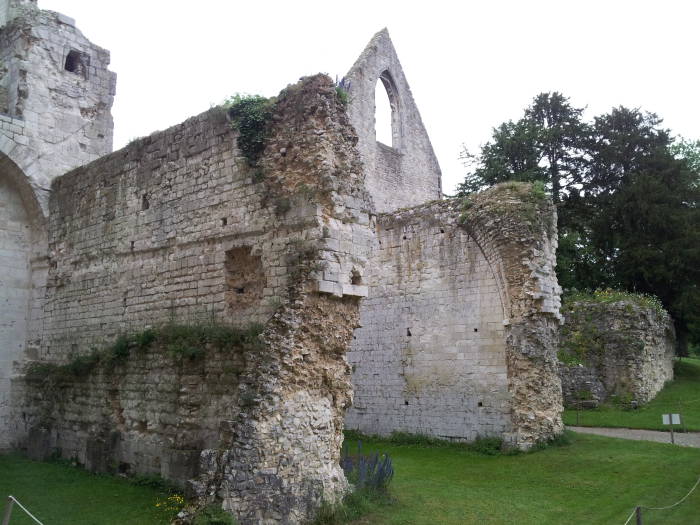 Jumièges Abbey.