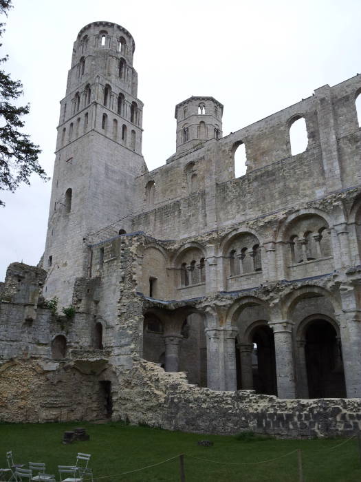 Jumièges Abbey.