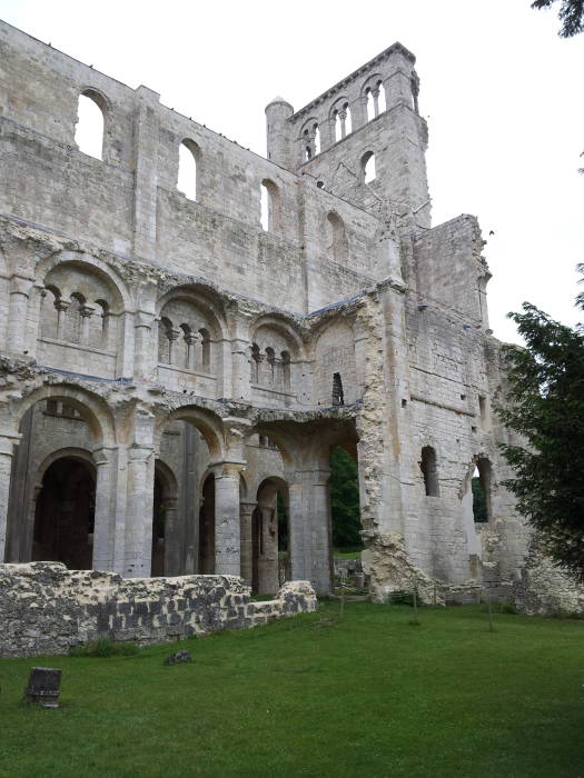 Jumièges Abbey.