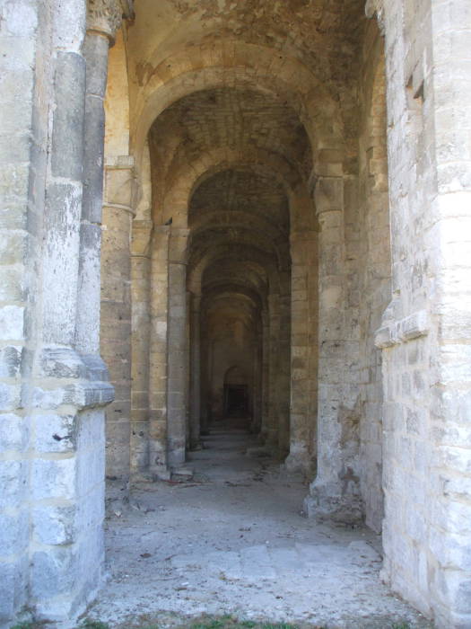 Jumièges Abbey.