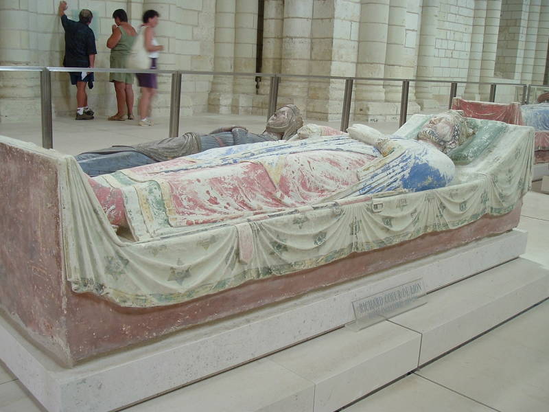 Tombs of Richard Lionheart and Isabella of Angoulême