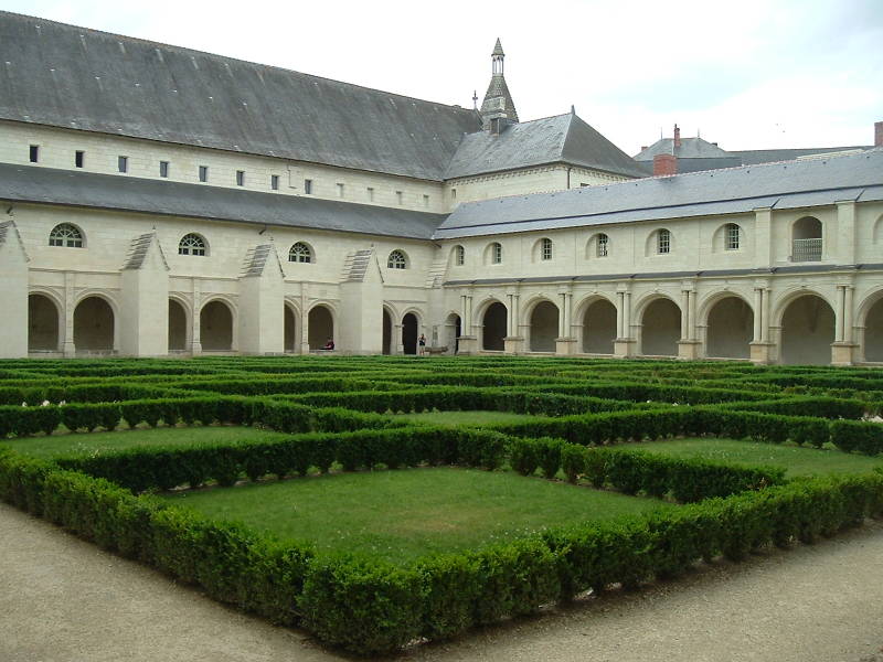 Cloister of Fontevraud Abbey