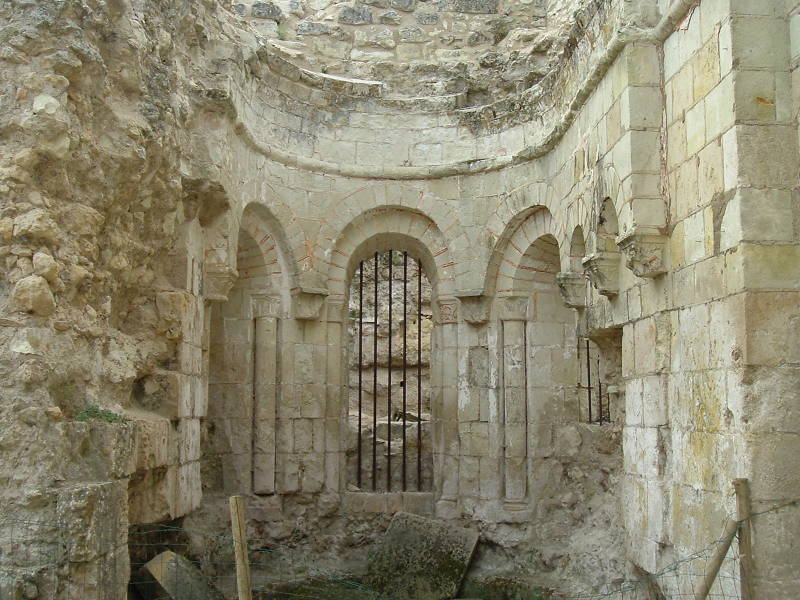 Ruined chapel.