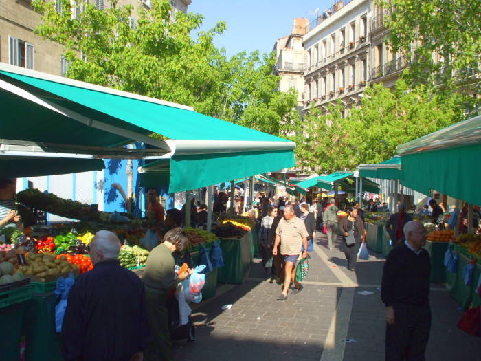 Arab markets south of La Canebière.