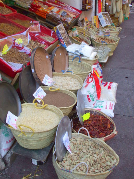 Arab markets south of La Canebière.