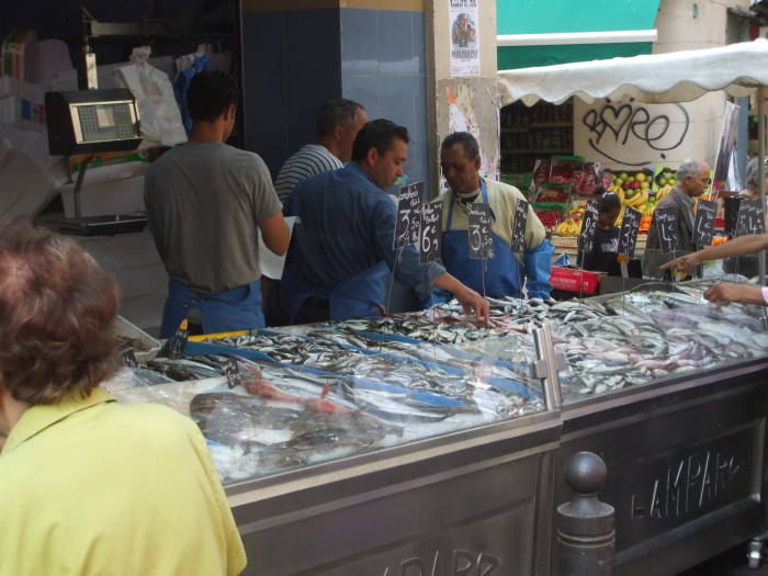 Arab markets south of La Canebière.