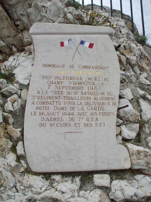 Notre Dame de la Garde above Marseille.