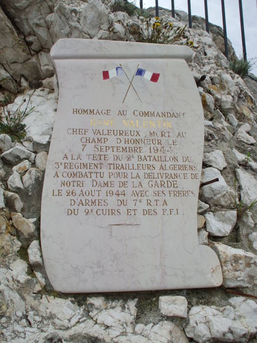 Nôtre Dame de la Garde above Marseille.