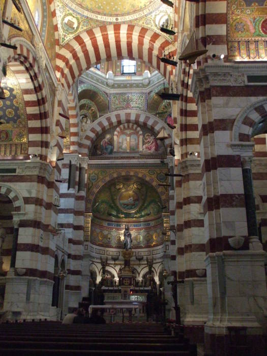 Notre Dame de la Garde above Marseille.