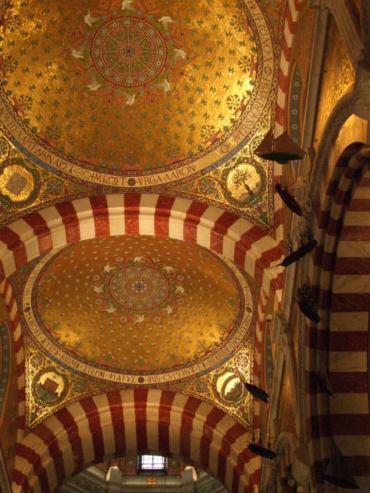 Nôtre Dame de la Garde above Marseille.