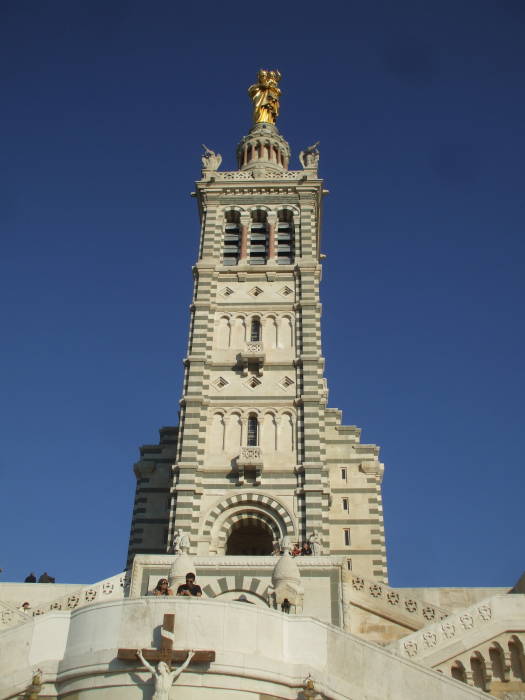 Notre Dame de la Garde above Marseille.