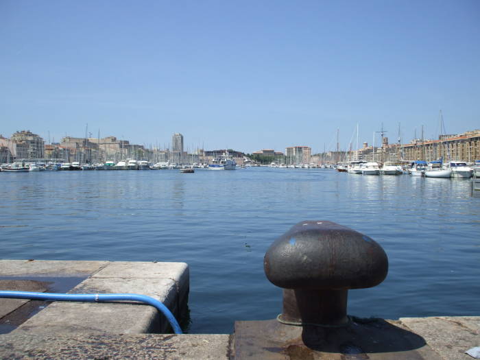 Le Vieux Port, the Old Port of Marseille.