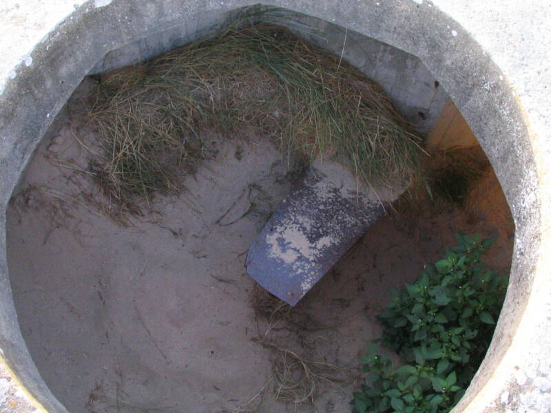 German machine gun bunker on Utah Beach.