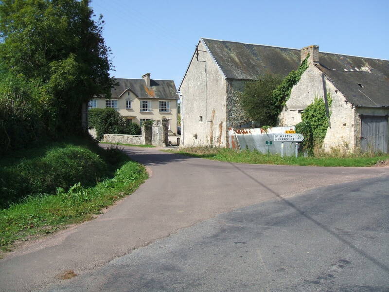 The Norman village of Reuville between Utah Beach and Sainte-Mère-Église.