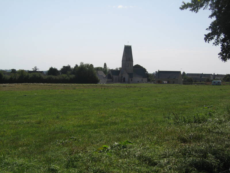 The Norman village of Turqville between Utah Beach and Sainte-Mère-Église.