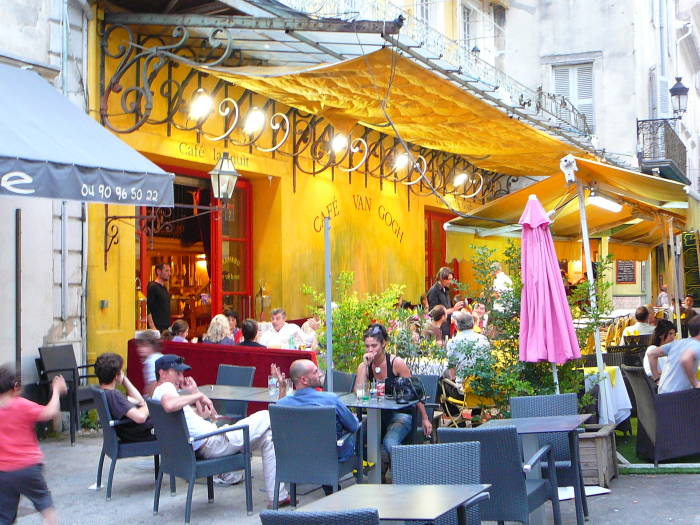 Cafe Van Gogh in Place du Forum in Arles.