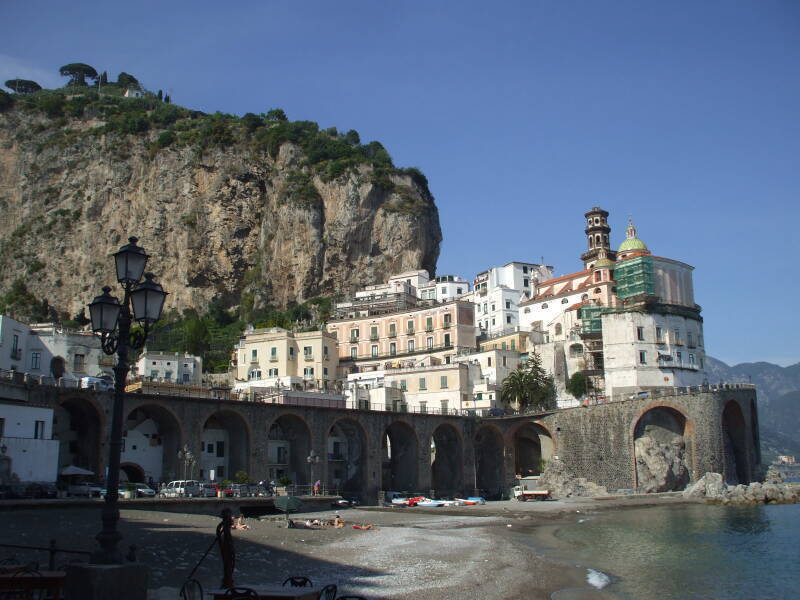 Atrani, on the Amalfitani coast.