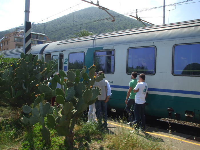 Investigation of a death on the Italian railroad.