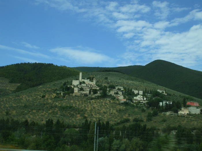 Small hill town between Assisi and Spoleto.
