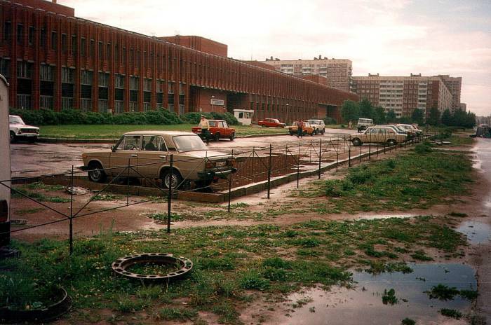 Russian Hospital entrance, morgue, and post-graduate nursing school.