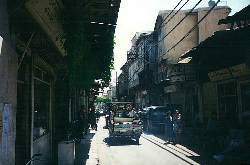 The Street Called Straight, in Damascus, Syria.