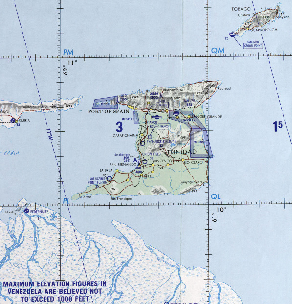 off the Venezuelan coast map of venezuela coast. off the Venezuelan coast