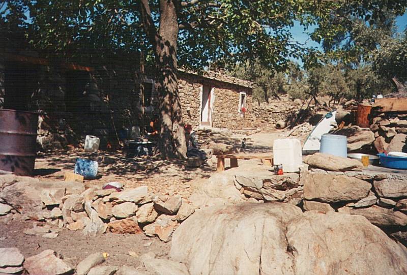A mountain shepherd's home. On a mountain trek in Turkey.