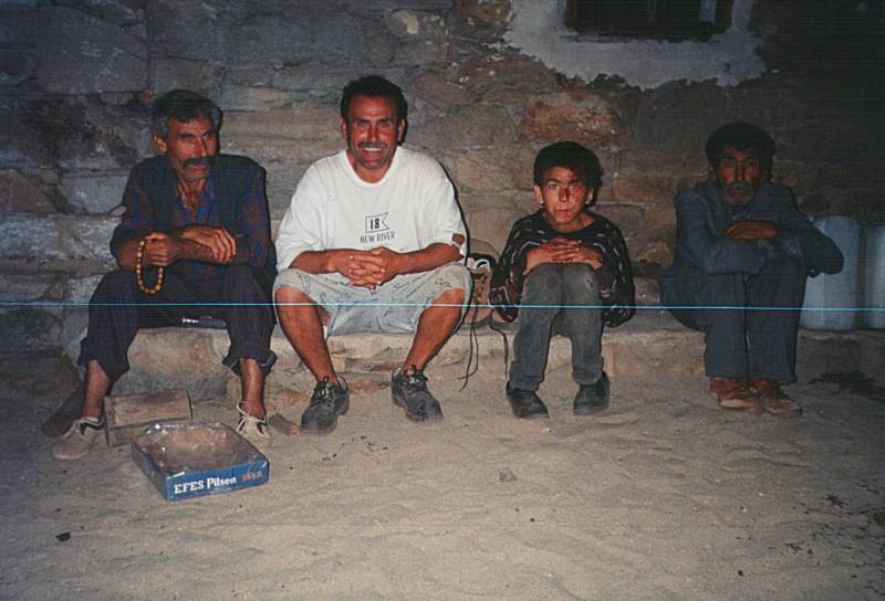 A Turkish shepherd and his mountain neighbors.