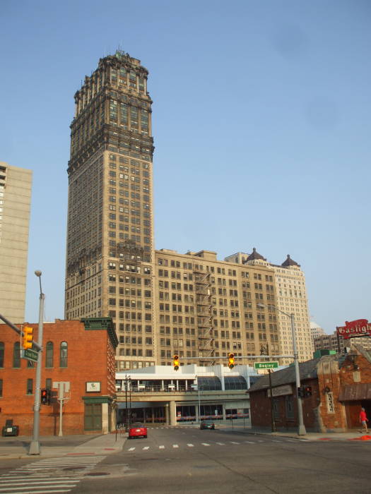 Book Building near Times Square in downtown Detroit.