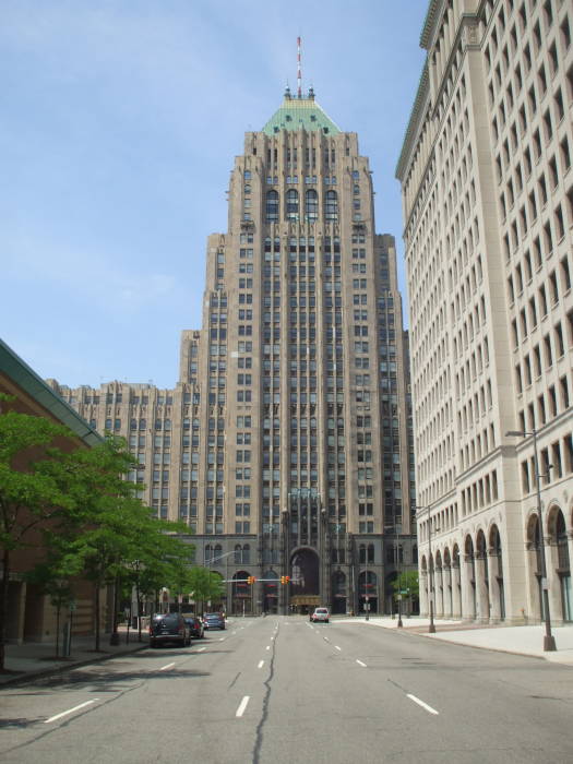 Fisher Building central tower.