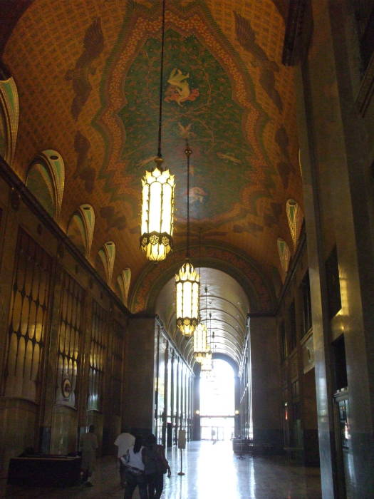 Fisher Building interior.