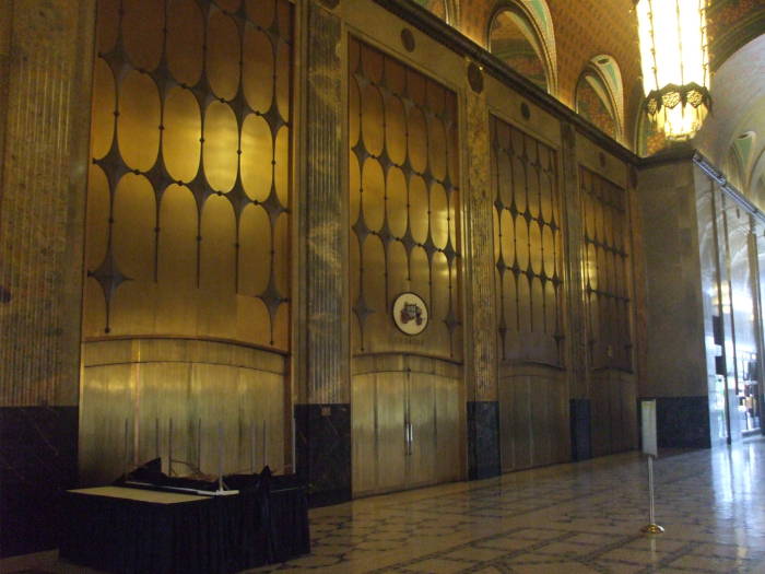 Fisher Building interior.