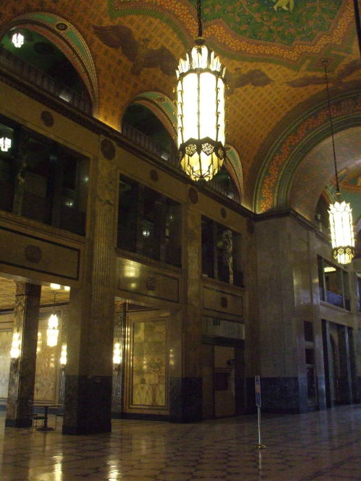 Fisher Building interior.