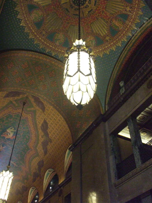 Fisher Building interior.